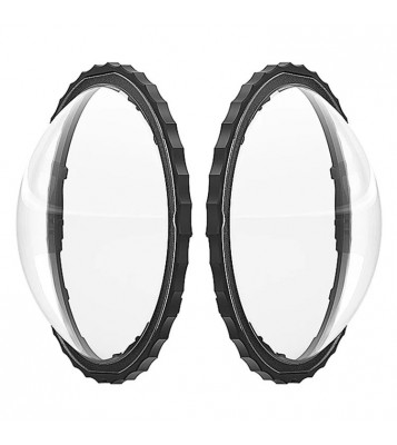 AMAGISN 2Pcs Lens Protector for Insta360 X4 Sports Camera PMMA Lens Guard Cover