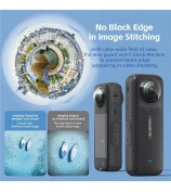 AMAGISN 2Pcs Lens Protector for Insta360 X4 Sports Camera PMMA Lens Guard Cover
