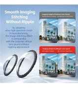 AMAGISN 2Pcs Lens Protector for Insta360 X4 Sports Camera PMMA Lens Guard Cover