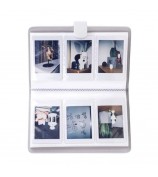 3-inch Mini Photo Album for Fujifilm Instax Mini 11 9 8+ 8 90 70 26 25 7s 50s, 108 Pockets Album PU Leather Photocard Holder Book Photo Card Binder - Paint Rainbow