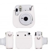 12-in-1 Instant Camera Accessories Kit for Fujifilm Instax Mini 11, Includes Bag, Album and Other Items for Collecting / Displaying Photos - White