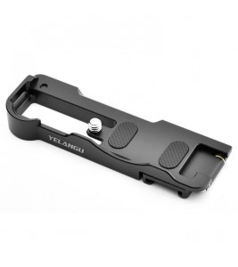 YELANGU CL12 For Sony ZV-1 Aluminum Alloy Camera Base Plate with Anti-slip Rubber Pad