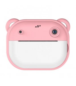 Y600 2.0-inch Screen Children 24MP HD Instant Camera Thermal Printing Photo Printer - Pink