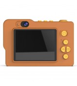 H7 Lion Design 2.4-inch IPS Screen Dual Lens Camera Kids Digital Camera Building Block Toy