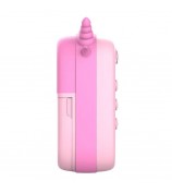 A20 2.4-inch Screen Kids Instant Camera Rechargeable Photo Printing Camera Toy - Pink