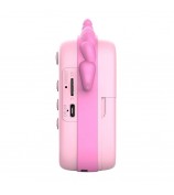 A20 2.4-inch Screen Kids Instant Camera Rechargeable Photo Printing Camera Toy - Pink
