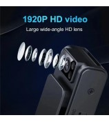 L8+ WiFi HD 1080P Mini Camera Back Clip Bodycam Voice and Audio Recorder for Law Enforcement