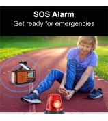 373 Multifunctional Outdoor Emergency Hand Crank AM / FM Solar Radio Power Bank, EU Version