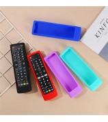 Silicone Protective Case for LG AKB Series Smart TV Remote Control Cover with Strap - Red