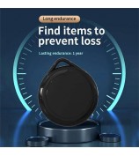 F3 Key Finder Luggage Tracker Smart Tag for Key, Backpack, Wallet, Pets Compatible with Apple - Black