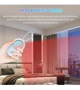 T02 Hidden Camera Detector Infrared Camera Scanner for Hotel Travel Security - White