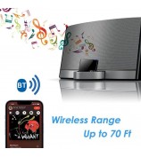 30-pin Bluetooth 5.1 Audio Receiver Speaker Mini Wireless Adapter 30-pin Jack Analog for iPhone iPad PC