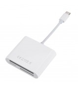 Type-C Plug 3-in-1 SD / TF / CF Memory Card Reader Data Transfer Adapter