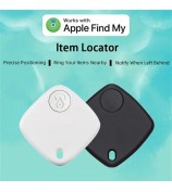 F2 Sualio Tag Find My Wireless Smart Tag Bluetooth Luggage Tracker Wallet Key Locator - Black