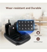 RETEKESS TD175S Restaurant Waiting Pager Set Beeper Buzzer Wireless Calling System with 10 Guest Pagers - US Plug
