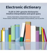 A26S 1+8G 2.99-inch Large Screen Languages Translator Scanning Dictionary Smart Translation Pen - Grey