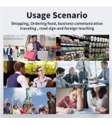 A26S 1+8G 2.99-inch Large Screen Languages Translator Scanning Dictionary Smart Translation Pen - Grey