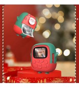 Christmas Style 2.0-inch Screen Children HD Digital Camera Instant Photo Printer