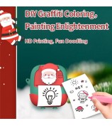 Christmas Style 2.0-inch Screen Children HD Digital Camera Instant Photo Printer