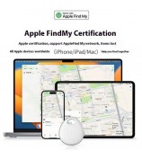 Y15 Find My App Pet Elderly Kids Anti-Lost Global Finder iOS Devices Smart Tracking Locator - Black