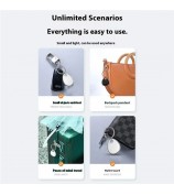 Y15 Find My App Pet Elderly Kids Anti-Lost Global Finder iOS Devices Smart Tracking Locator - Black