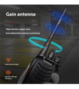 BAOFENG BF-888S 2Pcs Outdoor Handheld Interphone UHF VHF Walkie Talkie with Flashlight - US Plug