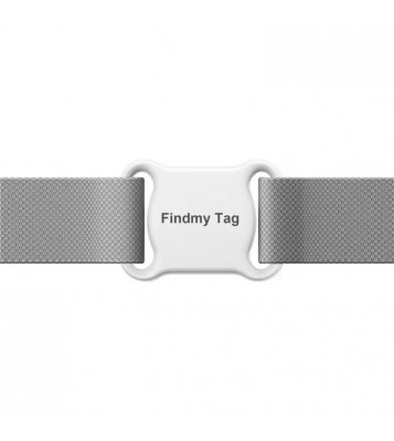 F2 Findmytag Global Locator Waterproof Anti-Lost Bluetooth Tracker Collar for Pet Cat Dog - White