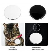 F3 GPS Tracking Locator Key Bag Positioning Pet Kids Elderly Anti-Lost Device (Without Hanging Ring) - White