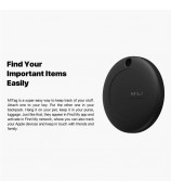 MILI HD-P16 Pet Elderly Kids Bag Anti-Lost Locator Bluetooth Global Tracking Device for iOS - Black