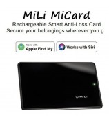 MILI HD-P16-C Card Shape Wireless Charging Anti-Lost Locator Global Positioning Tracker for iOS Device