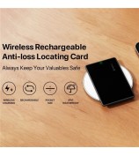 MILI HD-P16-C Card Shape Wireless Charging Anti-Lost Locator Global Positioning Tracker for iOS Device