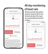 R9 Multifunctional Stainless Steel Smart Ring Heart Rate Blood Oxygen Sleep Monitoring Ring with Charging Case - Black / Size 8