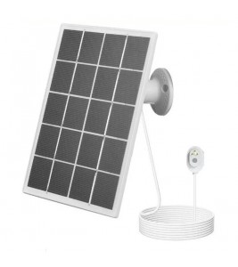 Solar Panel for Arlo Pro 4 / Ultra 2 / Pro 3 / Ultra / Pro 5S Security Camera Solar Charger - White