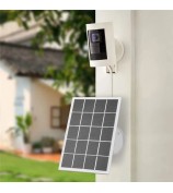 Solar Panel for Arlo Pro 4 / Ultra 2 / Pro 3 / Ultra / Pro 5S Security Camera Solar Charger - White