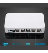 10 Interface Laptop Intelligent Anti-Theft Alarm System Mouse Keyboard Anti-Theft Alarm Device - EU Plug