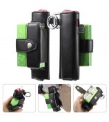 ONE-004 For IQOS Iluma i One / Iluma One Protective Case Leather E-Cigarette Storage Bag - Black