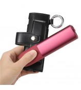 ONE-004 For IQOS Iluma i One / Iluma One Protective Case Leather E-Cigarette Storage Bag - Black