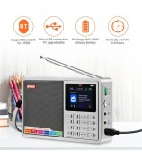 GTMEDIA D2 Digital Radio Receiver DAB+FM RDS Bluetooth MP3 Player REC Recorder TF Card Support