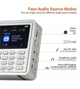 GTMEDIA D2 Digital Radio Receiver DAB+FM RDS Bluetooth MP3 Player REC Recorder TF Card Support
