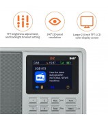 GTMEDIA D2 Digital Radio Receiver DAB+FM RDS Bluetooth MP3 Player REC Recorder TF Card Support