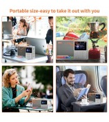 GTMEDIA D2 Digital Radio Receiver DAB+FM RDS Bluetooth MP3 Player REC Recorder TF Card Support