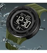 SKMEI 2155 Simple Fashion Luminous Digital Watch Calendar Electronic Wrist Watch - Blue