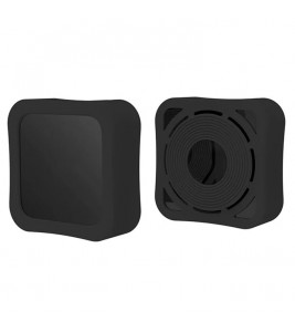 Anti-drop Set-top Box Soft Silicone Protective Cover for Apple TV 4K 2021 - Black