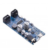 Bluetooth 5.0 Power Amplifier Board Stereo Wireless Music Player Module - Blue