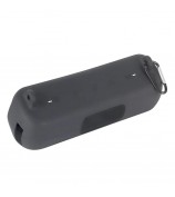 Drop Proof Protective Case for Anker Soundcore Motion+ Soft Silicone Case with Shoulder Strap - Black