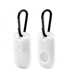 For Tile Mate Pro (2022) Bluetooth Tracker Anti-scratch Silicone Case Accessory Protective Cover Sleeve - White