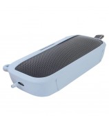 Bluetooth Speaker Protective Case for Bose SoundLink Flex Soft Silicone Case with Shoulder Strap - Baby Blue