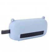 Bluetooth Speaker Protective Case for Bose SoundLink Flex Soft Silicone Case with Shoulder Strap - Baby Blue