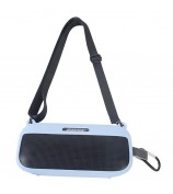 Bluetooth Speaker Protective Case for Bose SoundLink Flex Soft Silicone Case with Shoulder Strap - Baby Blue