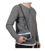 Bluetooth Speaker Protective Case for Bose SoundLink Flex Soft Silicone Case with Shoulder Strap - Baby Blue